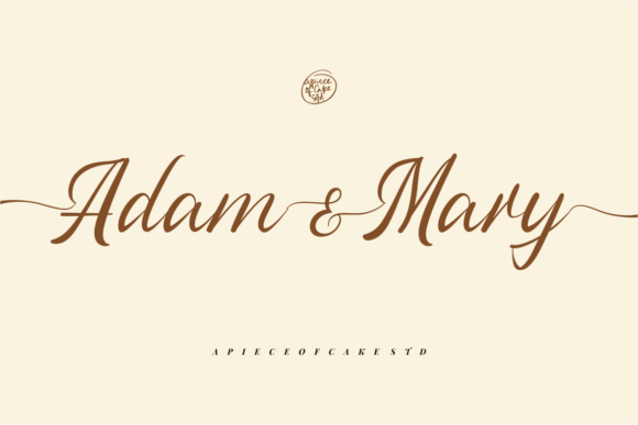 Adam Mary Font for Elegant Handmade Designs