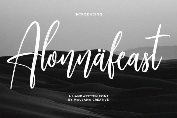 Alonnafeast Font for Elegant Business Branding