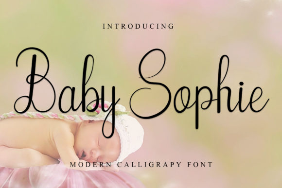 Baby Sophie: The Elegant Script Font for Modern Campaigns
