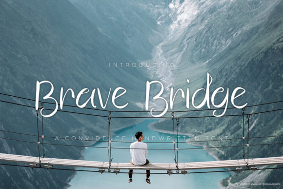 Brave Bridge Font for Editorial Design