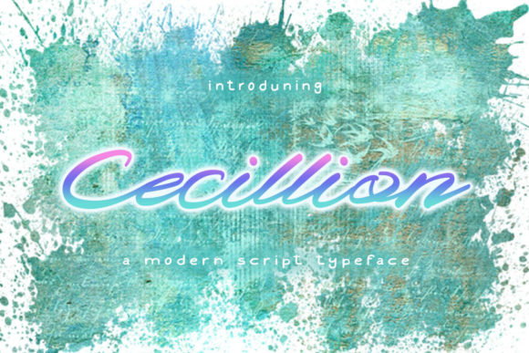 Cecillion: The Script Font That Elevates Brand Identity