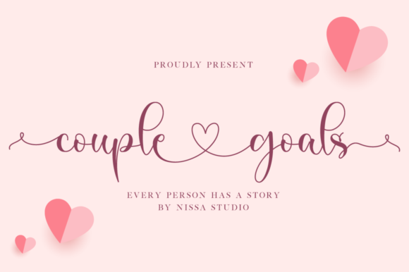Couple Goals: A Romantic Script Font for Editors