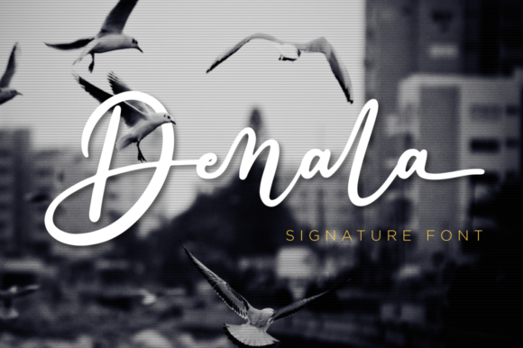 Denala: A Refined Script Font for Web Design