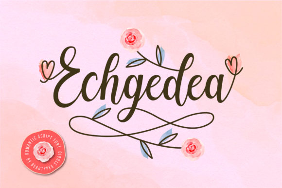 Echgedea: The Perfect Script Font for Elegant Branding