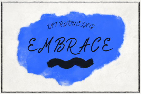 Embrace Font: Elevating Brand Identity with Script Handwritten Elegance