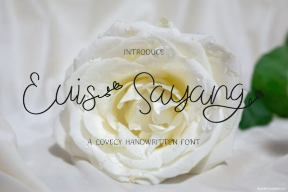 Euis Sayang Font for Elegant Branding