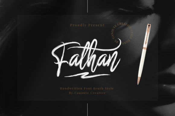 Fathan: The Elegant Script Font for Branding