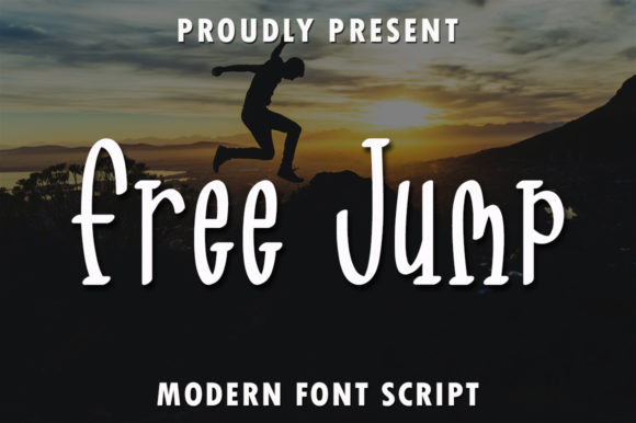 Free Jump: A Playful Script Handwritten Font for Editors