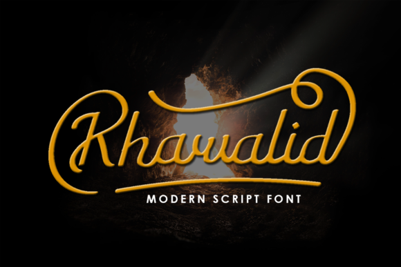 Khawalid Script Font for Editorial Design