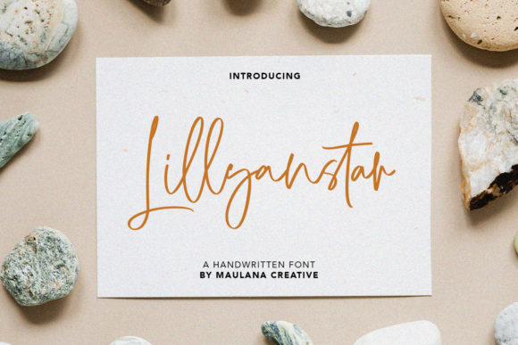 Lillyanstar: Elevate Campaigns with Elegant Script Fonts