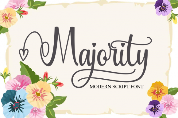 Majority Script Font for Handmade Branding