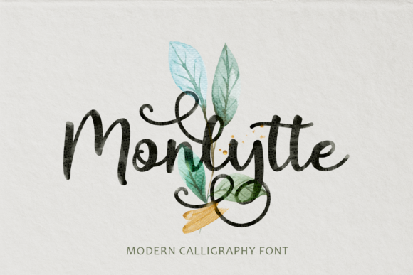 Monlytte: The Handwritten Font for Modern Web Design
