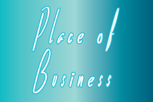 Place of Business Typeface for Campaigns