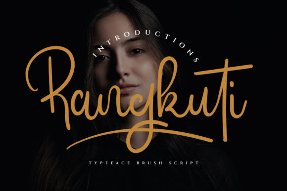 Rangkuti Typeface: Elegant Script for Modern Branding