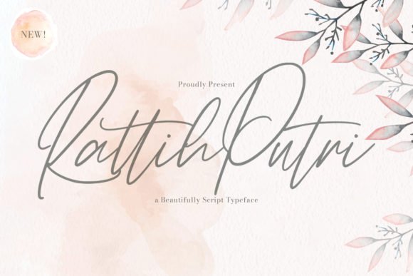 Rattih Putri: A Refined Script Font for Makers