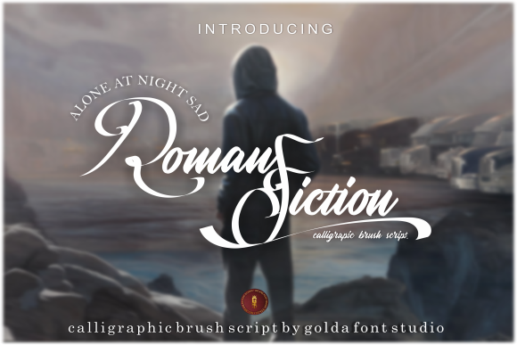 Roman Fiction: A Modern Script Font for Web Design