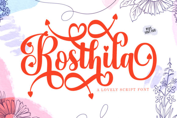 Rosthila: The Elegant Script Font for Modern Editorial Design