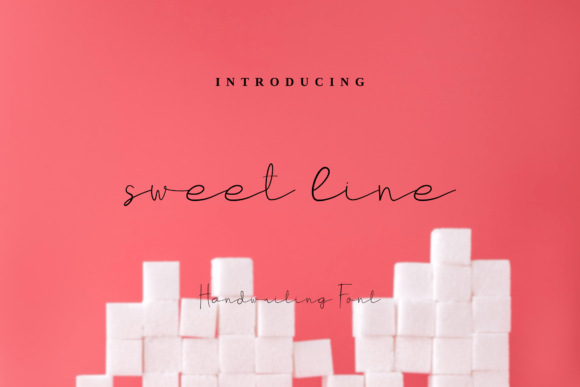 Sweet Line: A Delicate Script Font for Editorial Design