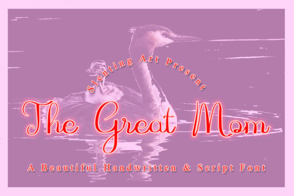 The Great Mom Font for Elegant Handmade Branding