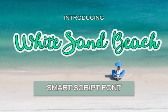 White Sand Beach: The Chic Script Font for Elegant Branding