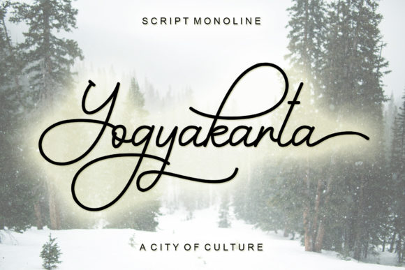 Yogyakarta Typeface for Elegant Branding